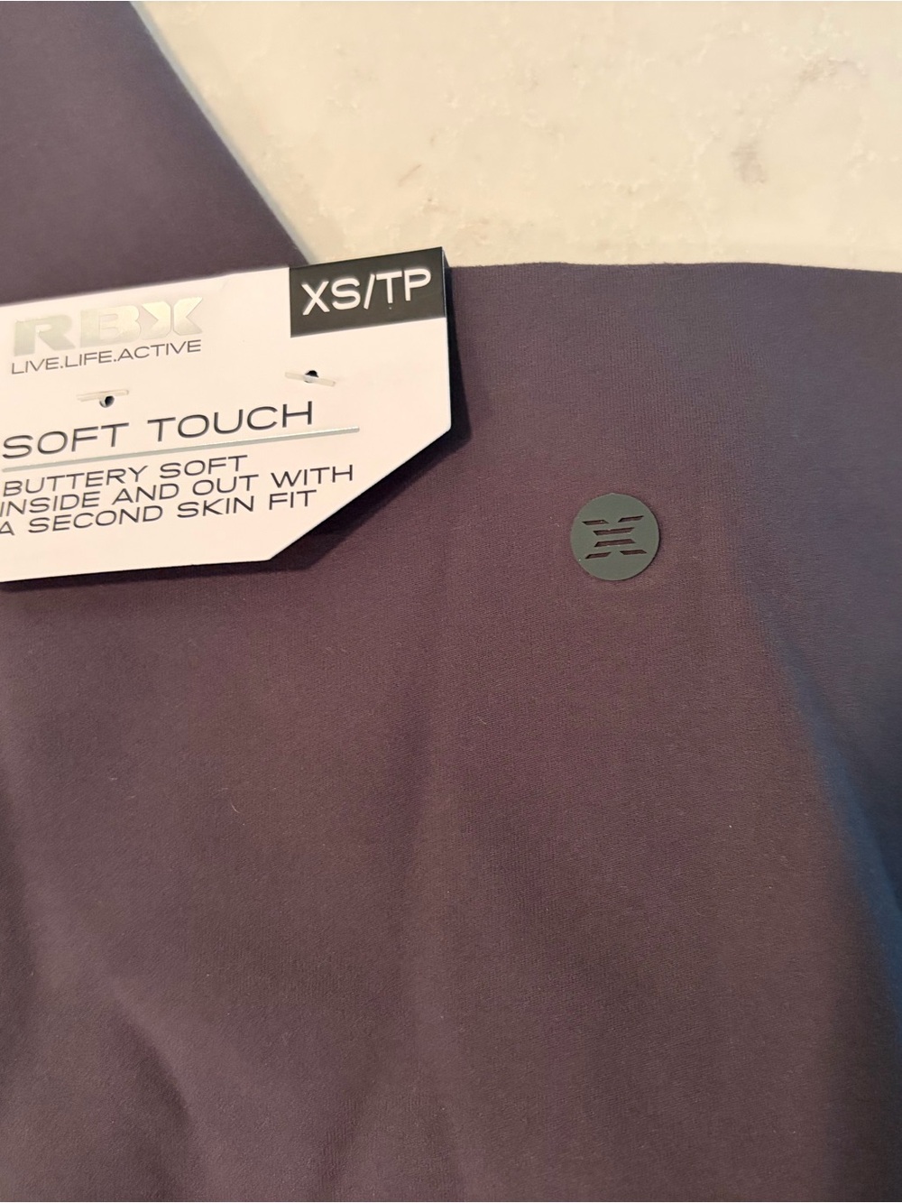 RBX Soft Touch Athletic Bootcut Grey- XS NWT